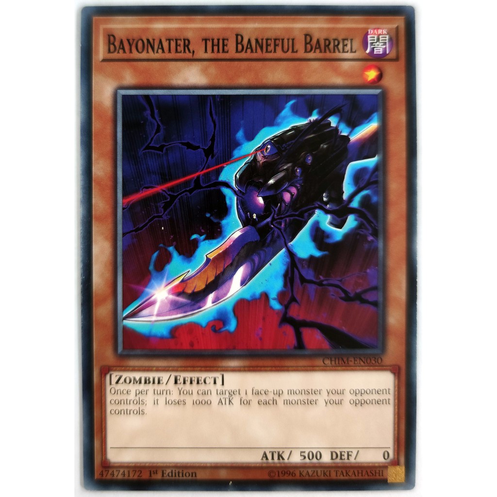 [Thẻ Yugioh] Bayonater, the Baneful Barrel |EN| Common