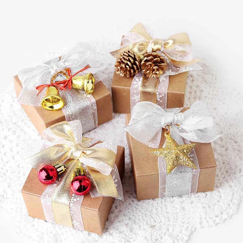6 Ngôi sao kim tuyến trang trí cây thông noel