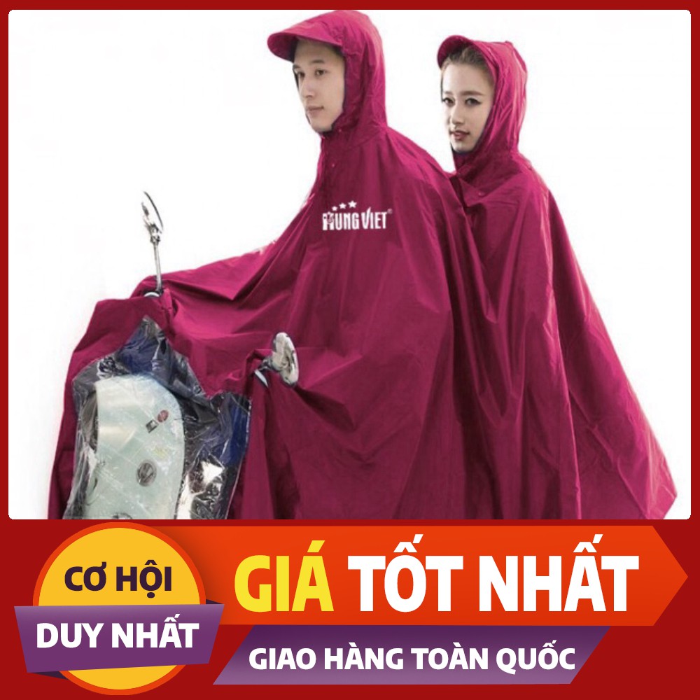 [XẢ KHO_FREESHIP] áo mưa 2 đầu siêu nhẹ cỡ đại chống thấm cực tốt