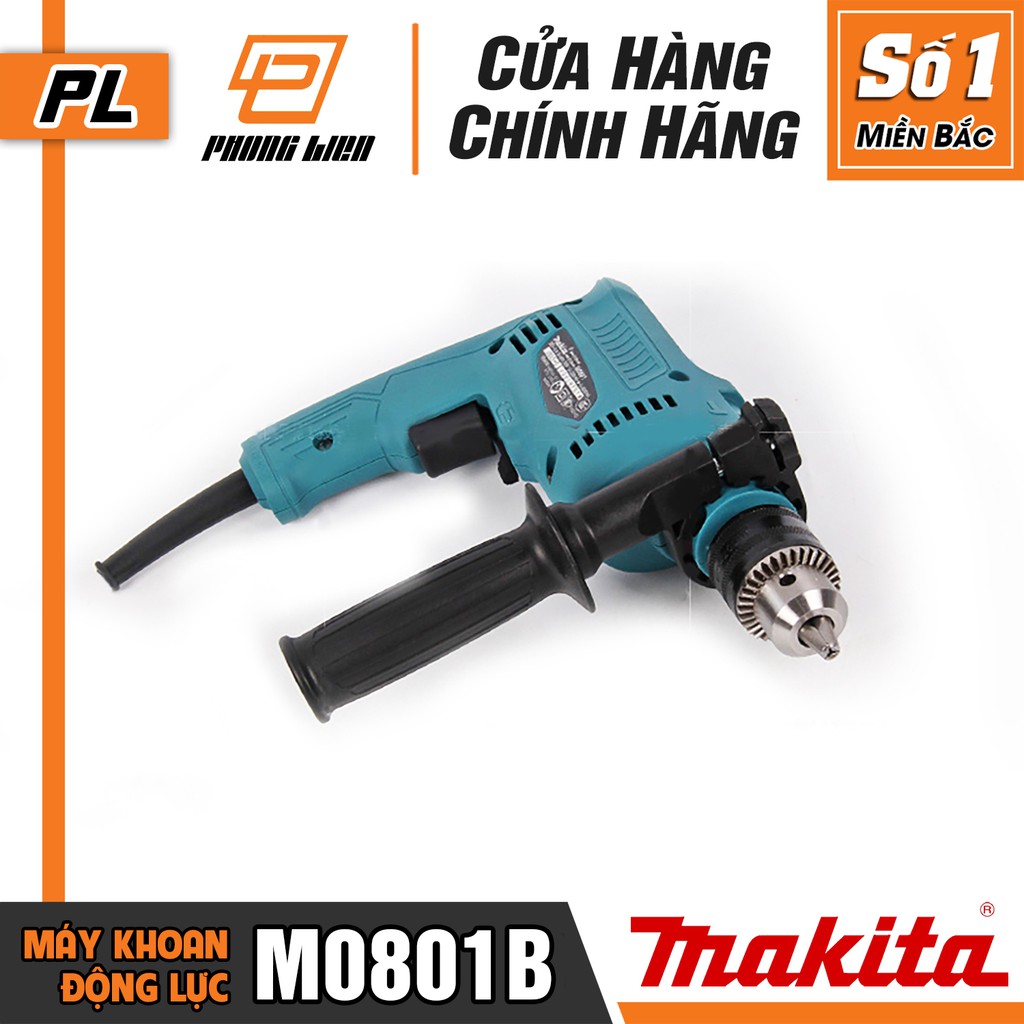 Máy Khoan Động Lực Makita M0801B (500W-16MM) - Hàng Chính Hãng