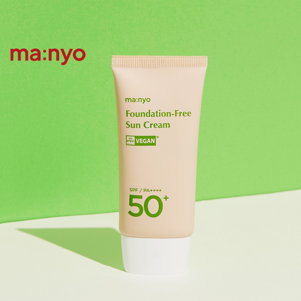 Kem chống nắng nâng tone ma:nyo Foundation-Free Sun Cream 50ml