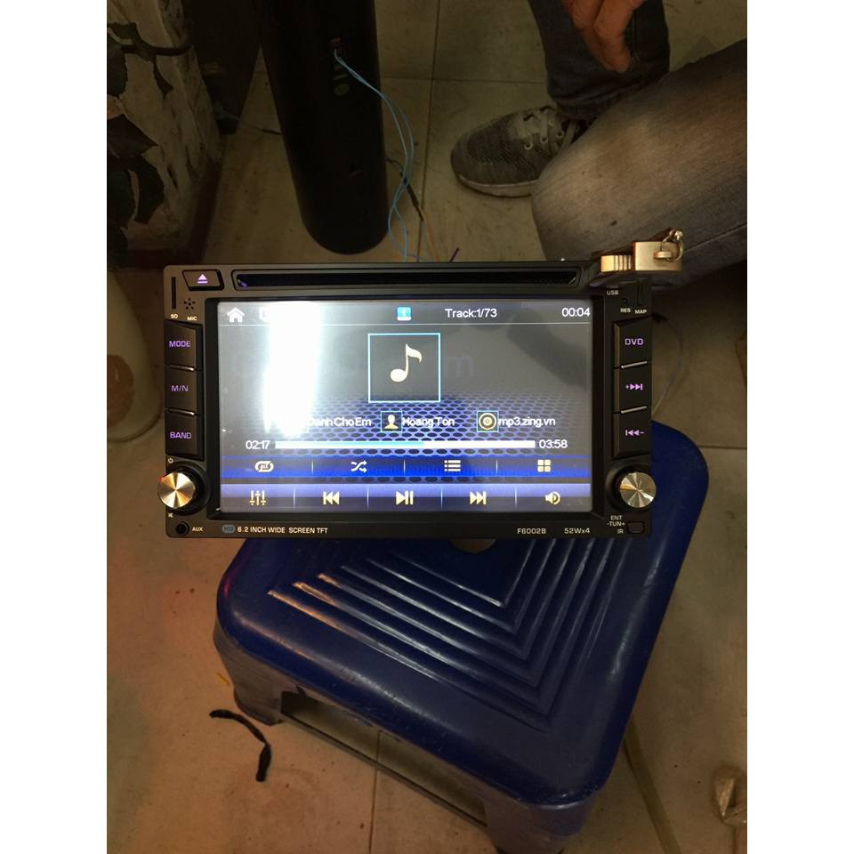Màn hình DVD 2 din lắp chung mọi xe ô tô F6002B SALE 0962635288