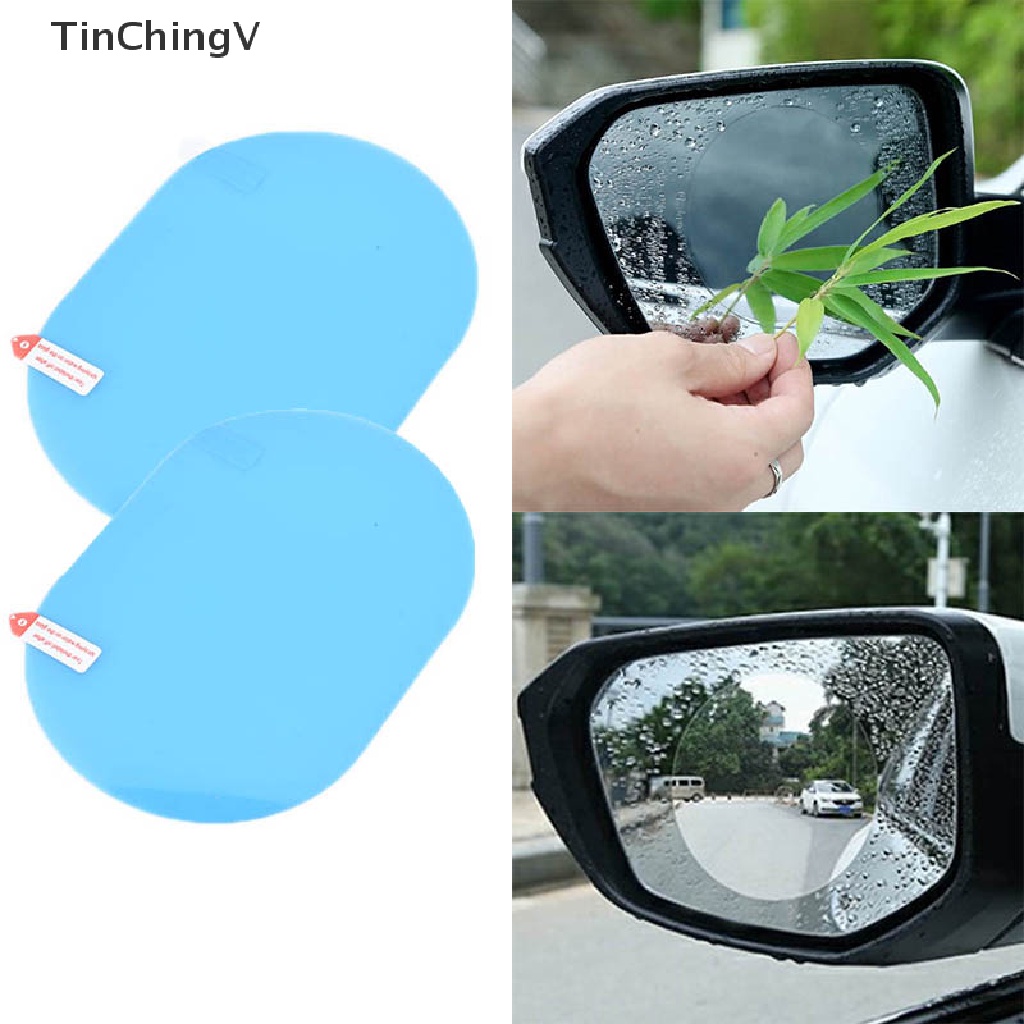 Miếng Dán Kính Chiếu Hậu Chống Sương Mù / Nước Mưa Tiện Dụng Cho Xe Hơi