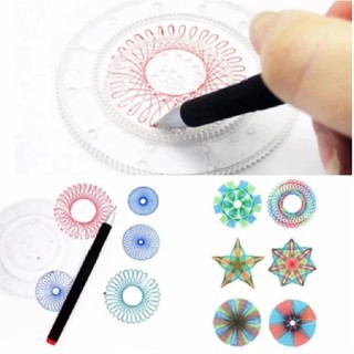 [MÙA TẾT SALE] Bộ Thước Vẽ Sáng Tạo Spirograph Cho Bé