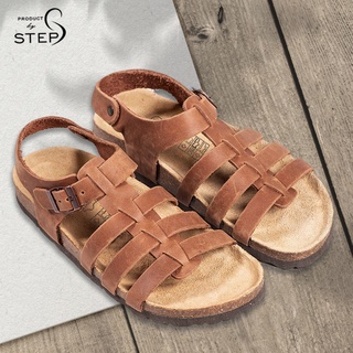 [Sandal] Giày đế trấu Unisex Da Quai chiến binh (Size 35-39)
