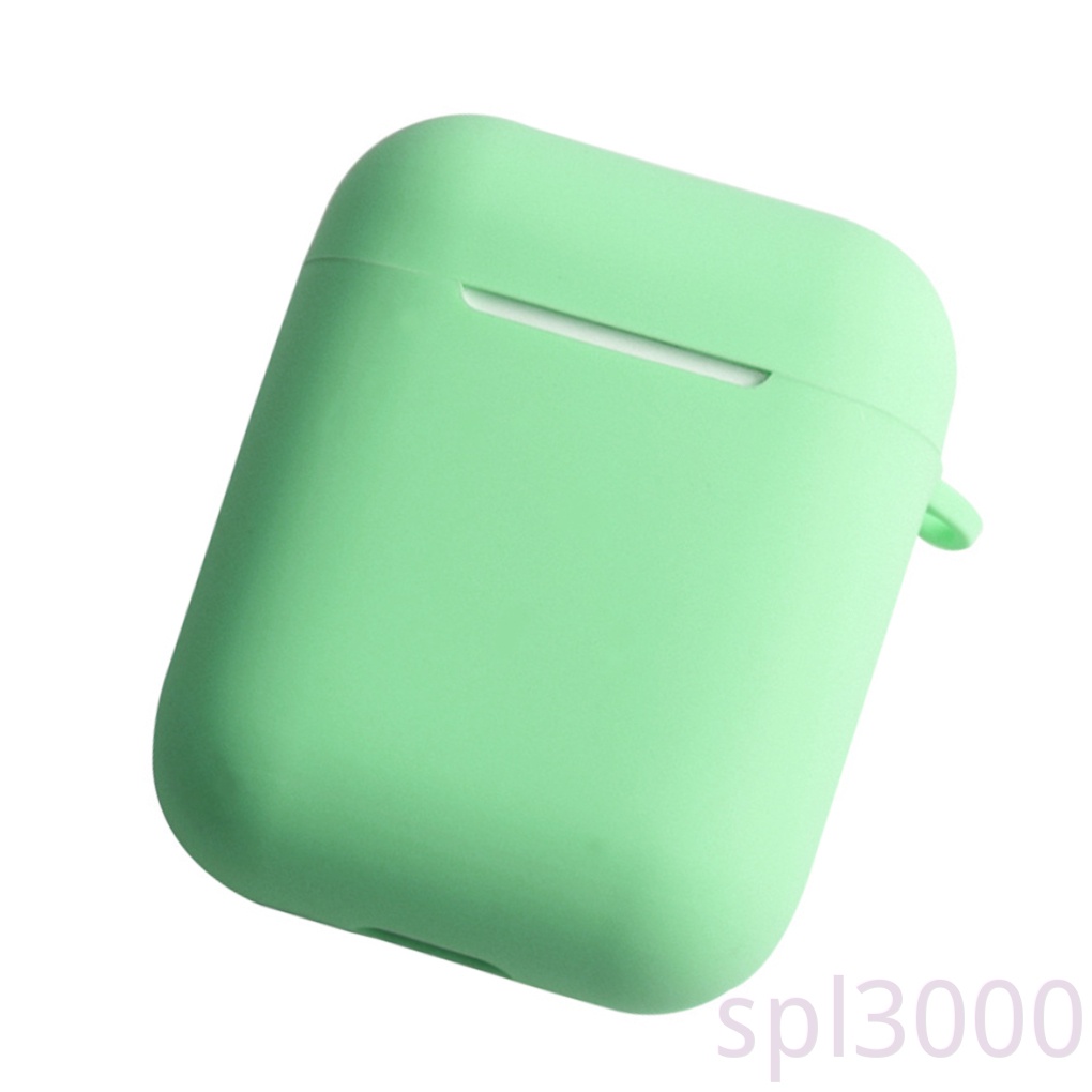 Vỏ bảo vệ hộp sạc tai nghe bluetooth không dây bằng silicon cho Airpods I9S/ I10/ I11/ I12