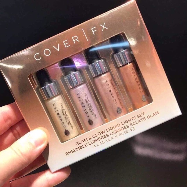 KEM BẮT SÁNG COVER FX CUSTOM ENHENCER DROPS SET - Phiên bản giới hạn HIGHLIGHT DẠNG LỎNG | BigBuy360 - bigbuy360.vn