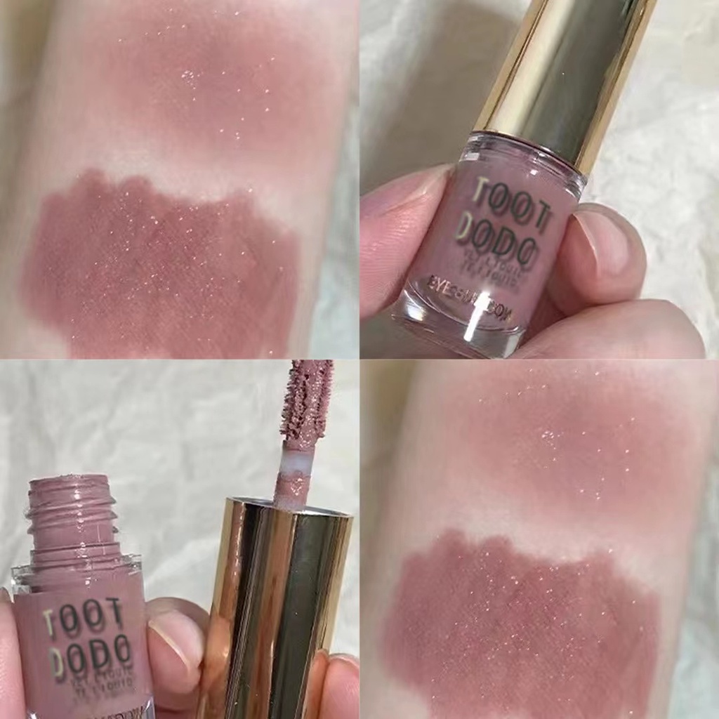 Quá DODO® Phấn Mắt Dạng Lỏng Màu Kim Sa Lấp Lánh Thời Trang