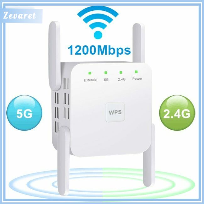 Bộ PháT SóNg WiFi Zevaret AC1200M Băng Tần Kép 5G
