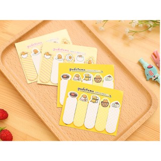 Note đánh dấu trang Gudetama cute