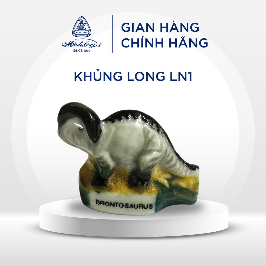 [GIÁ ƯU ĐÃI] Tượng Sứ Minh Long - Khủng Long - Lưu Niệm 1