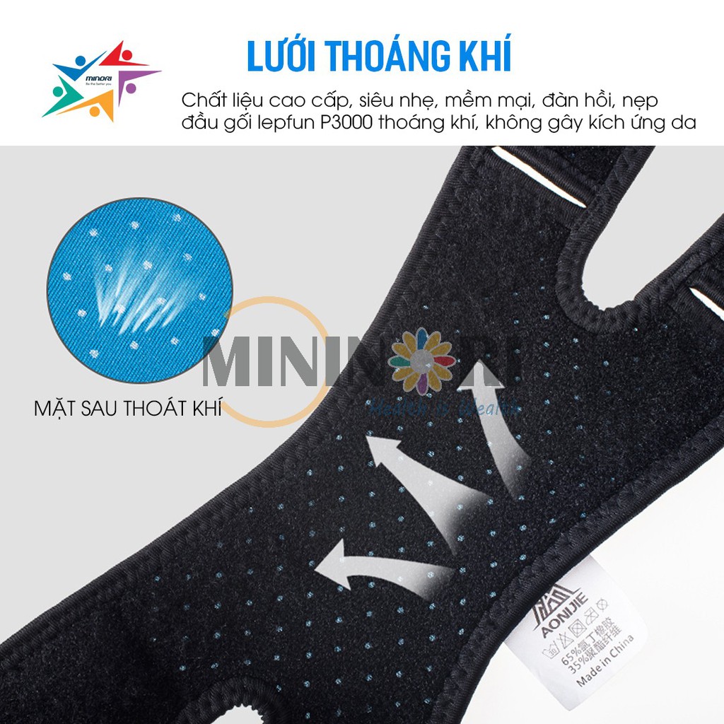 [Mã MINI20k hoàn 10% đơn 199K tối đa 20K xu]Băng bảo vệ đầu gối Aonijie E4096