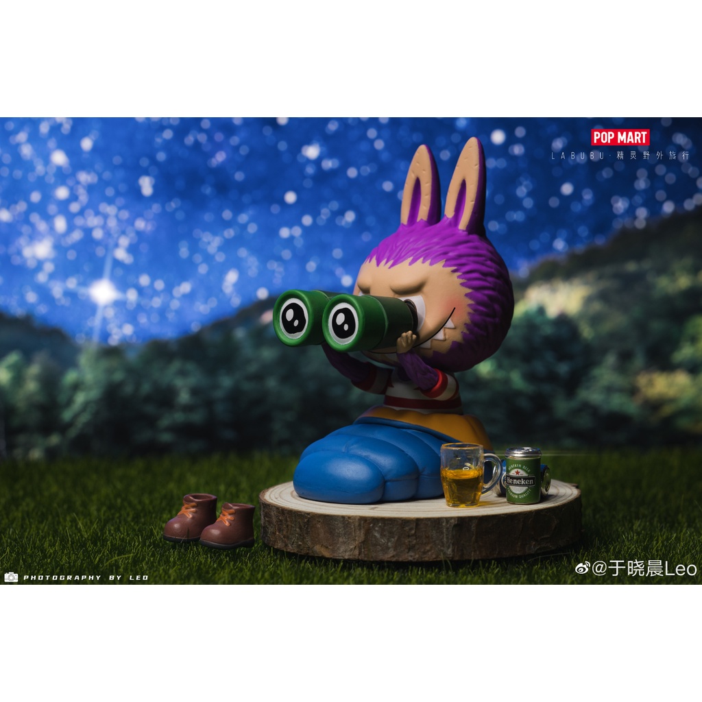 Pop mart popmart Đồ Chơi Nghệ Thuật Công Viên Quái Vật Cắm Trại