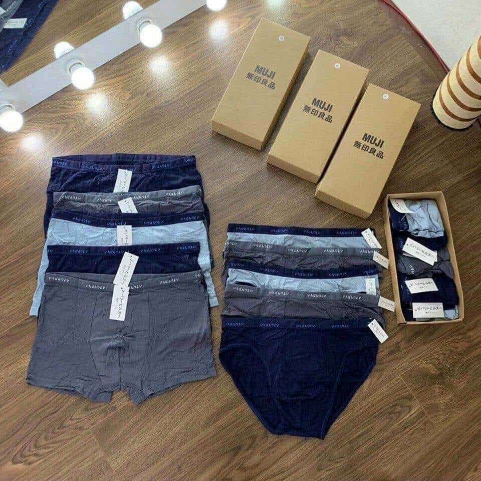 Hộp 4 chiếc sịp chéo TAM GIÁC cotton cạp Nhật cao cấp dành cho nam, chất liệu mềm mịn bền đẹp thoáng mát.