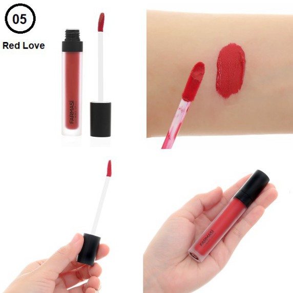 [Date 2023] Son Lì Mịn Môi, Bền Màu Farmasi Make Up Matte Liquid Lipstick 4ml (1739LIP)