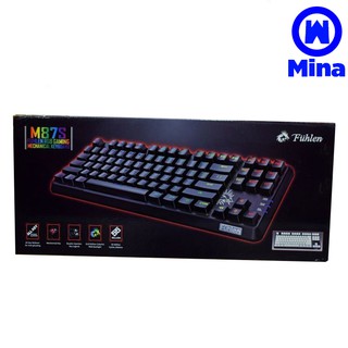 [BẢO HÀNH 2 NĂM TẠI HÃNG ]Bàn phím Fuhlen M87s Blue switch