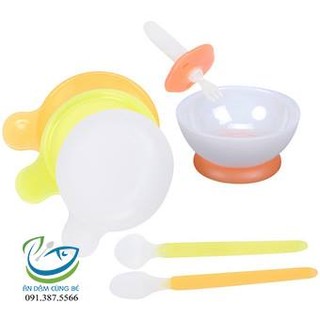 Bộ đồ ăn dặm bước 1 combi