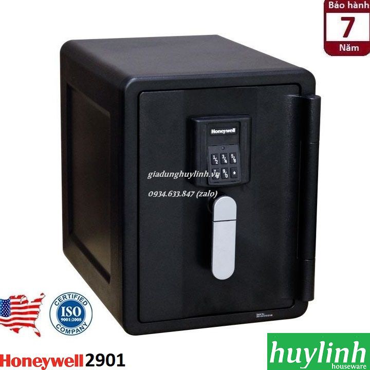 Freeship Két sắt điện tử chống cháy, chống nước Honeywell 2901 - thương hiệu Mỹ