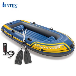 THUYỀN BƠM HƠI CHALLENGER 3 NGƯỜI INTEX 68370