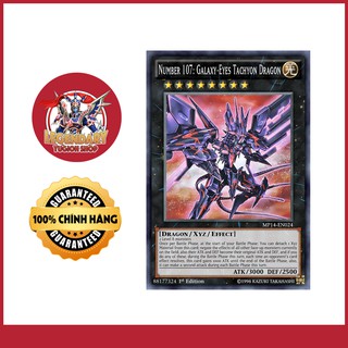 [Thẻ Bài Yugioh Chính Hãng] Number 107: Galaxy-Eyes Tachyon Dragon