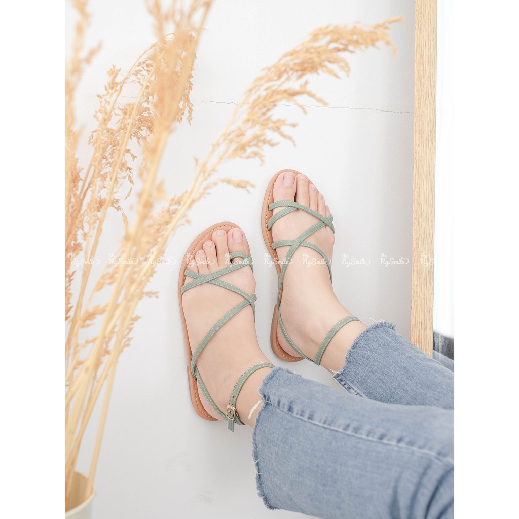 [SALE] [SANDALS] GOGI - GIÀY CHÉO DÂY XỎ - THE NYSMILE