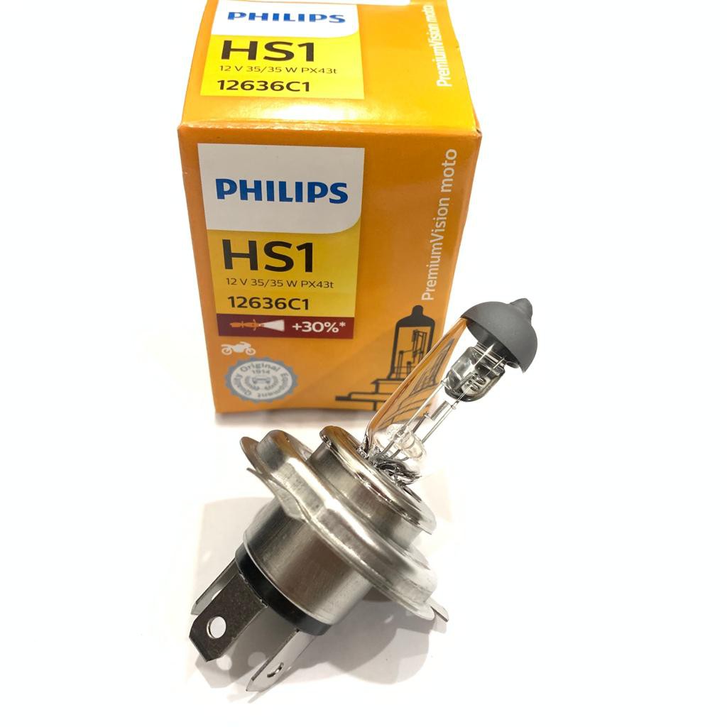 Đèn Pha Hs1 Halogen Philips 35 Watt Premiumvision 12636c1