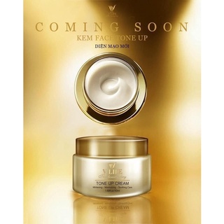 Kem Face tế bào gốc Hồng Sâm Hàn Quốc V Life Tone Up Cream (Dưỡng trắng da,ngăn ngừa mụn,mờ thâm nám,nâng cơ da)