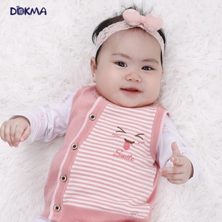 Da981 áo len gile cài lệch dokma