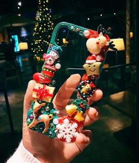 Ốp Iphone giáng sinh/Noel/christmas Handmade