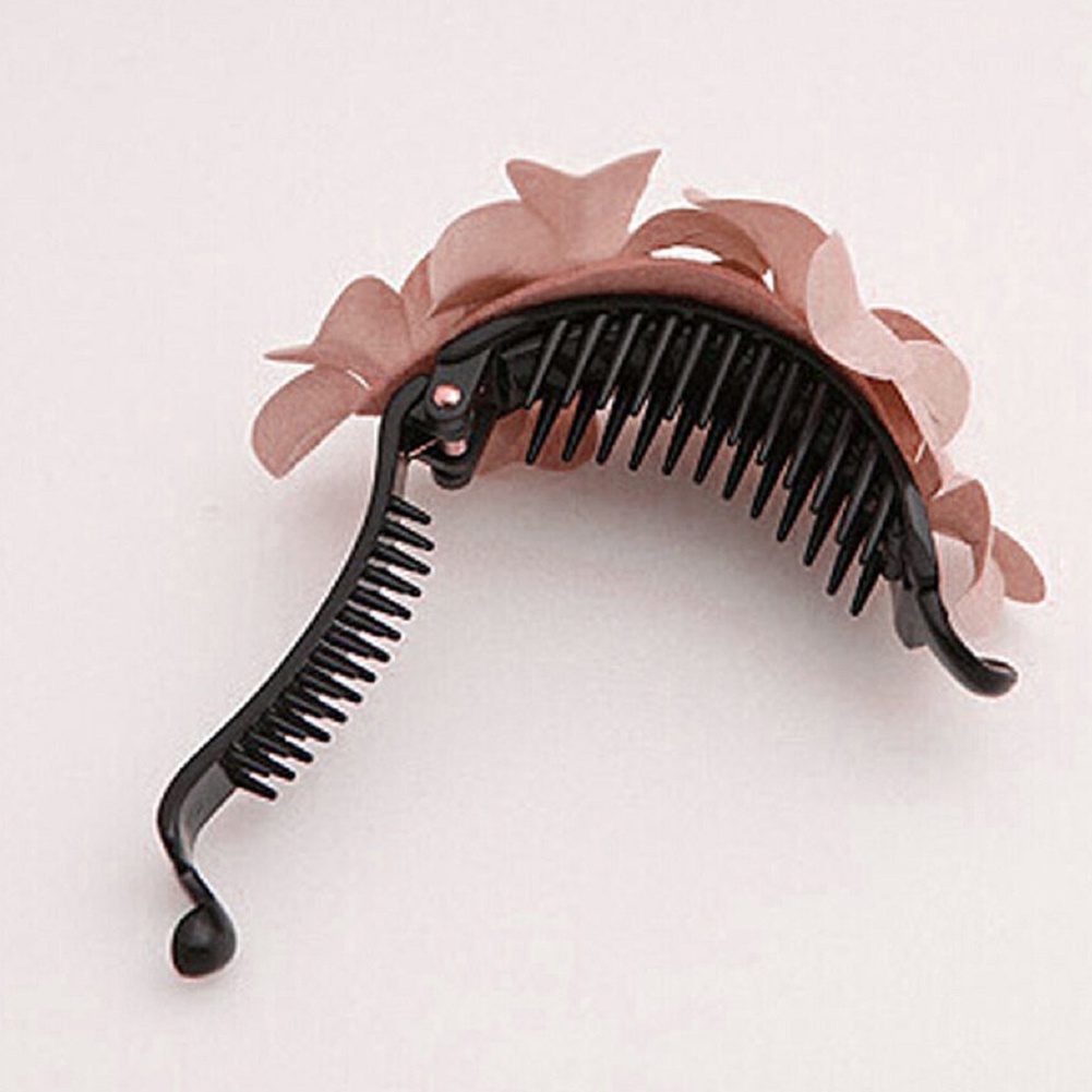 Kẹp tóc đính hoa xinh xắn dành cho nữ