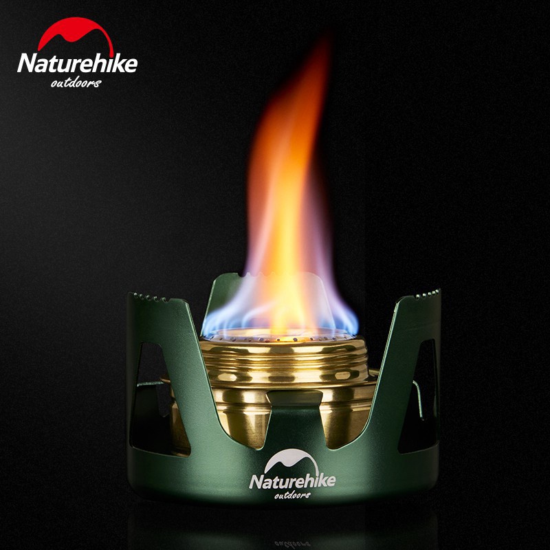 Bếp cồn dã ngoại NatureHike NH18L001-T thiết kế 3 lớp chống tràn an toàn tuyệt đối
