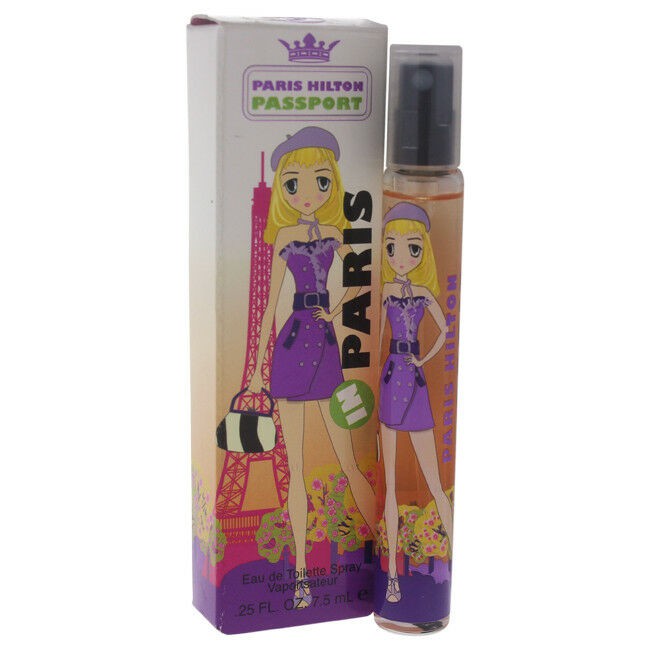 Nước hoa nữ authentic Paris Hilton Passport eau de toilette 7.5ml pencil spray (Mỹ)