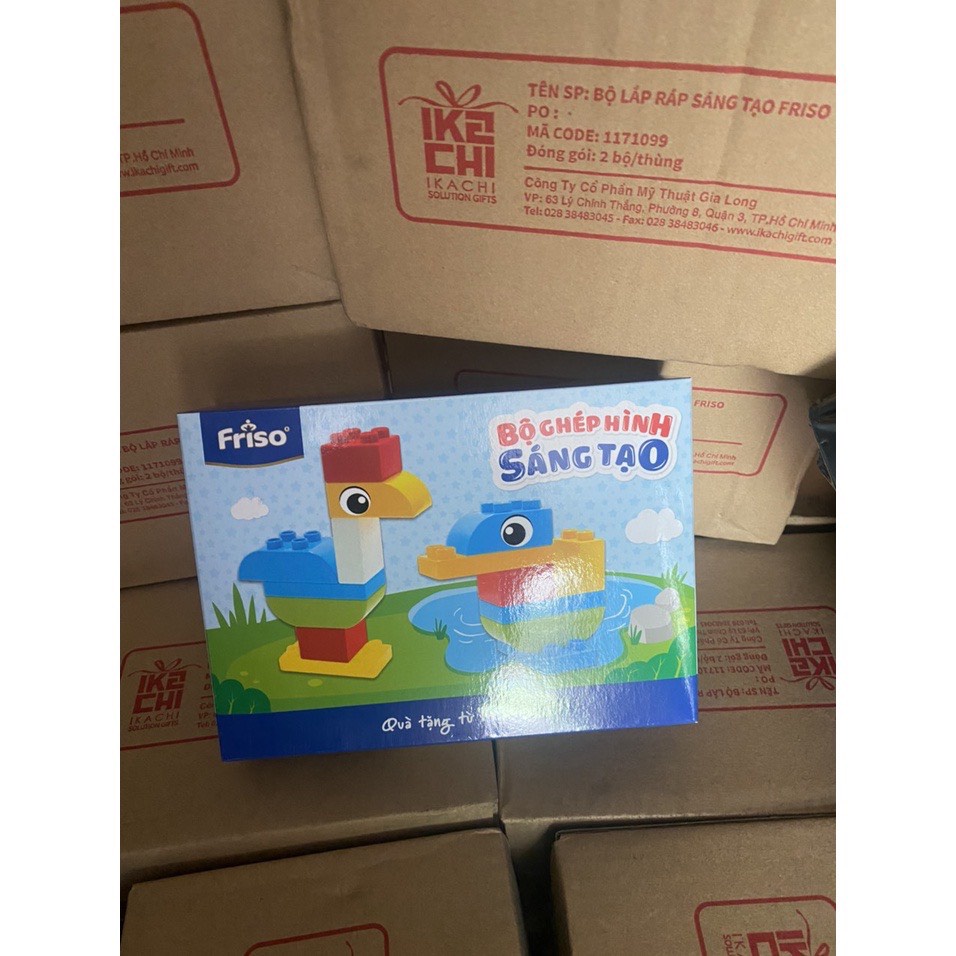COMBO 2 HỘP - BỘ GHÉP HÌNH SÁNG TẠO QUÀ TẶNG CỦA FRISO