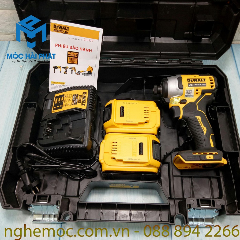 Máy bắt vít Dewalt DCF809 18V chính hãng BH 3 năm nghề mộc