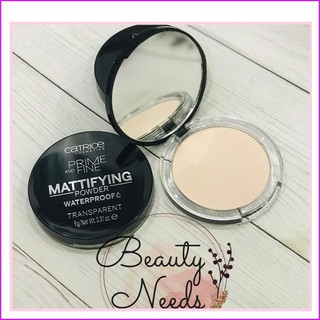 Phấn phủ Catrice Prime and Fine Mattifying Powder Waterproof