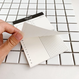 Tệp Giấy Note Lên Kế Hoạch Daily Tasks - Hidari