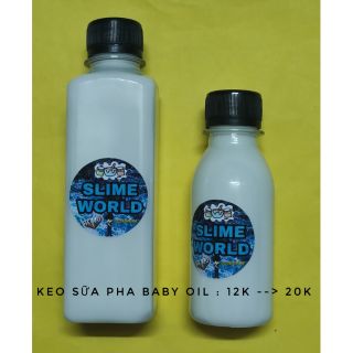 KEO SỮA CÓ PHA BABY OIL