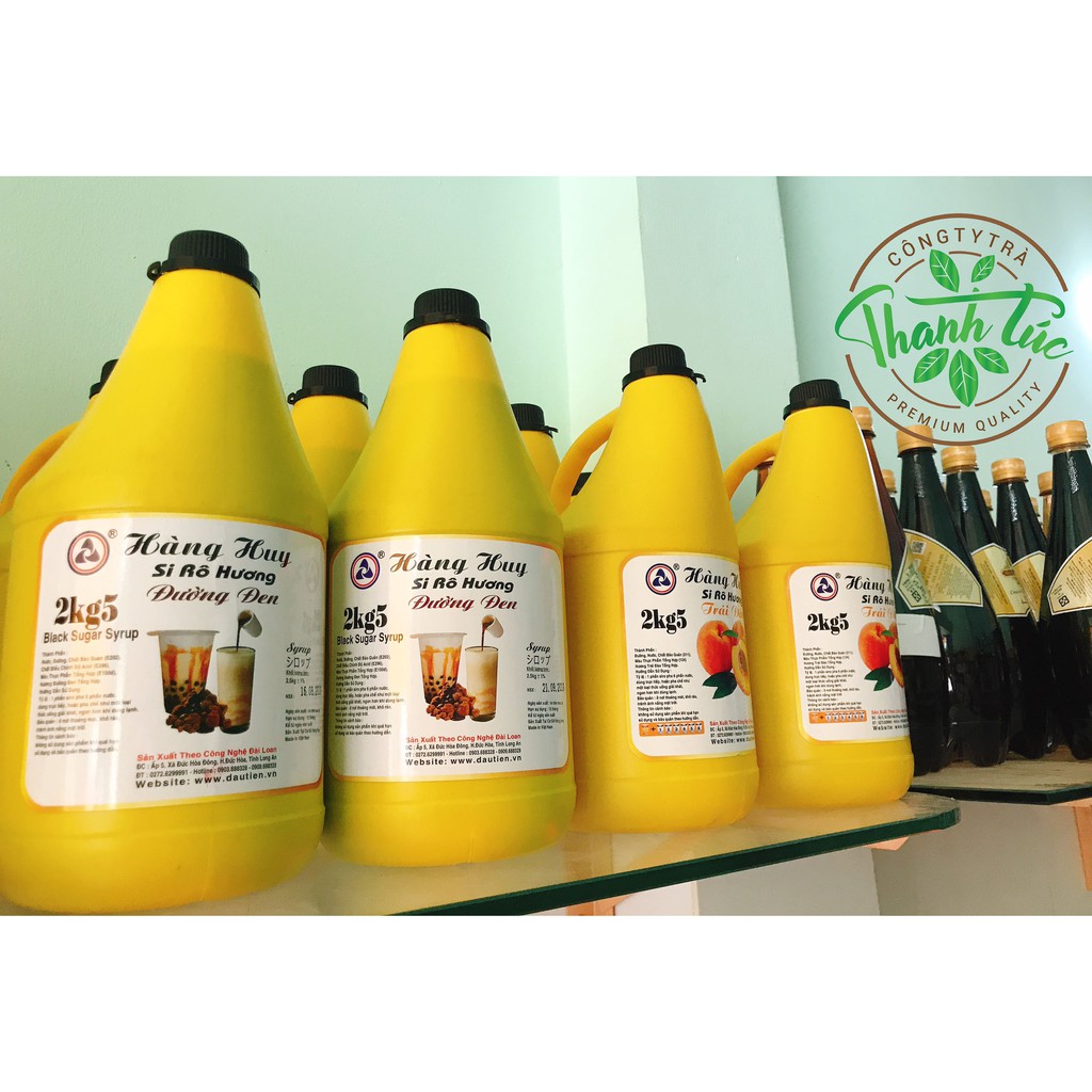 Siro Syrup Dou Xian Trình Huy Hàng Huy Có Đủ Các Mùi Bình 2kg5