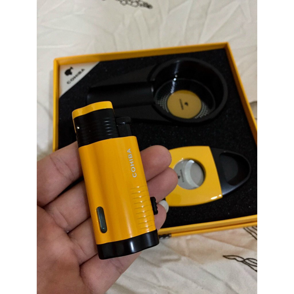 Sét phụ kiện xì gà COHIBA sang trọng GIÁ RẺ SỐ 1