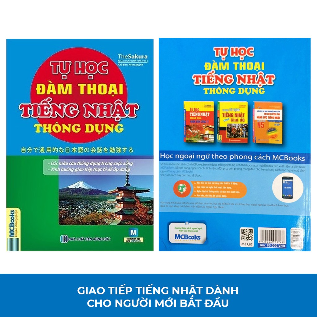 Sách - Tự Học Đàm Thoại Tiếng Nhật Thông Dụng