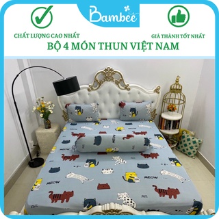 Bộ Ga Thun Lạnh Hàn Quốc