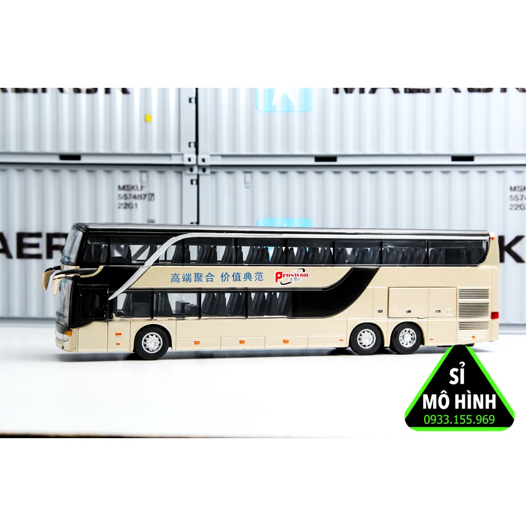 Mô hình xe khách xe bus hai tầng