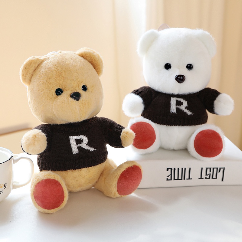 Gấu Teddy Nhồi Bông 25CM Trang Trí Tiệc Cưới / Sinh Nhật