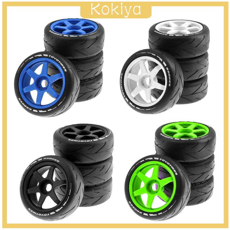 4 Bánh Xe Cao Su Thay Thế Cho Xe Điều Khiển Từ Xa 1 / 8