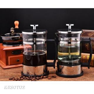 Máy pha cà phê thủy tinh không gỉ 350ml / 1-2Cup
