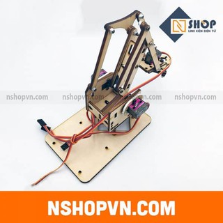 Bộ khung cánh tay robot 4 servo
