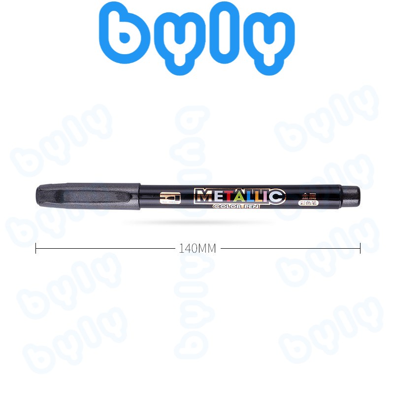 Hộp Bút Lông Nhũ Metallic 8 Màu - Color Pen BAOKE | MP570