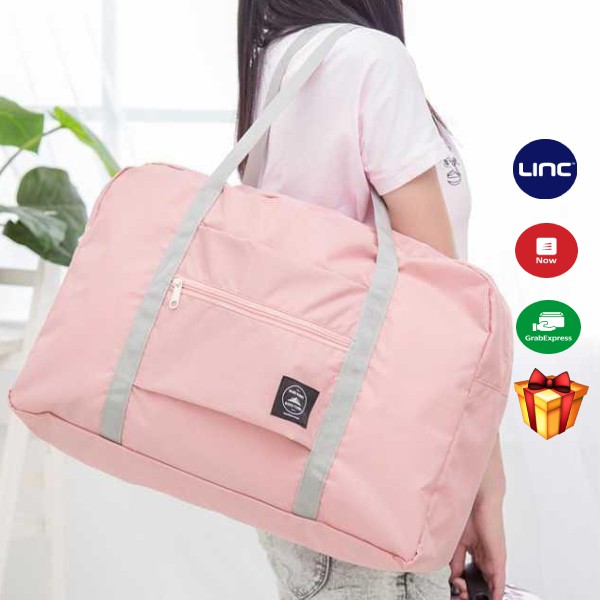 Túi du lịch vải dù gấp gọn siêu nhẹ linh hoạt, túi vải đựng đồ du lịch tiện lợi 2022