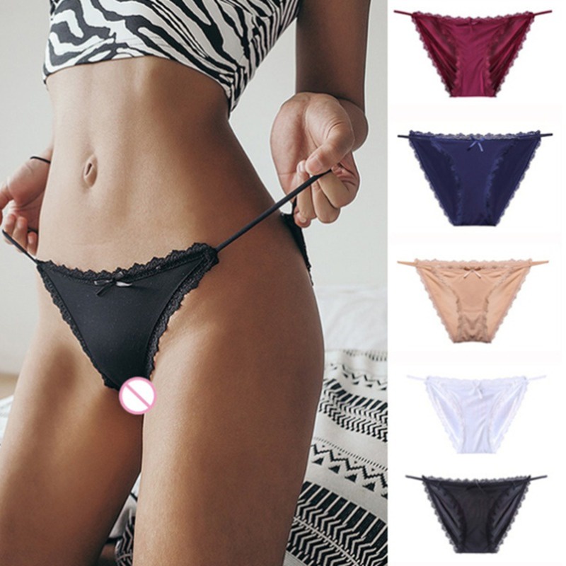 Đầm Lụa Siêu Mỏng Trong Suốt Phối Ren Hình Bướm Quyến Rũ Cho Nữ