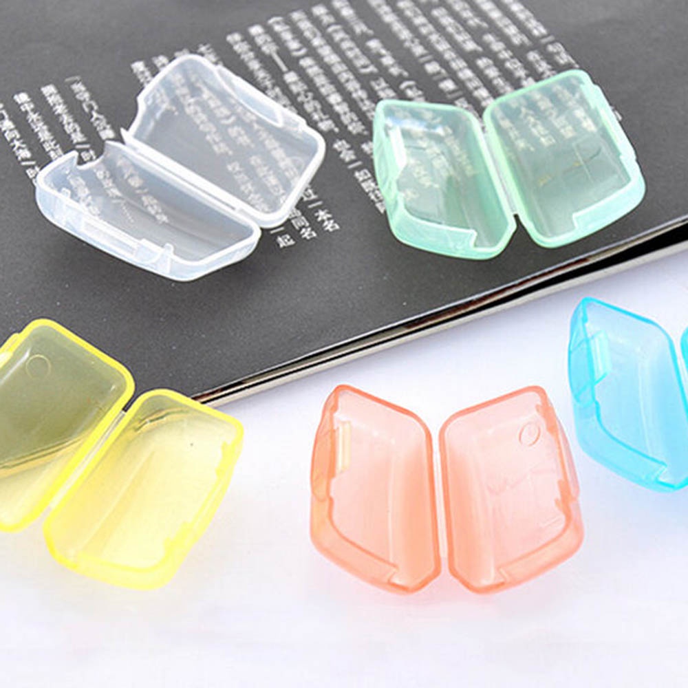 Set 5 vỏ bọc đầu bàn chải đánh răng bảo vệ chống bụi bẩn tiện lợi